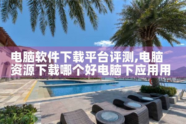 电脑软件下载平台评测|欲漫涩