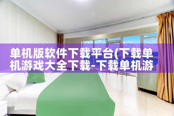 单机版软件下载平台|P站专业版